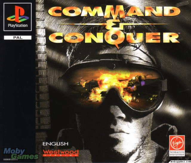Command and Conquer box art for Playstation